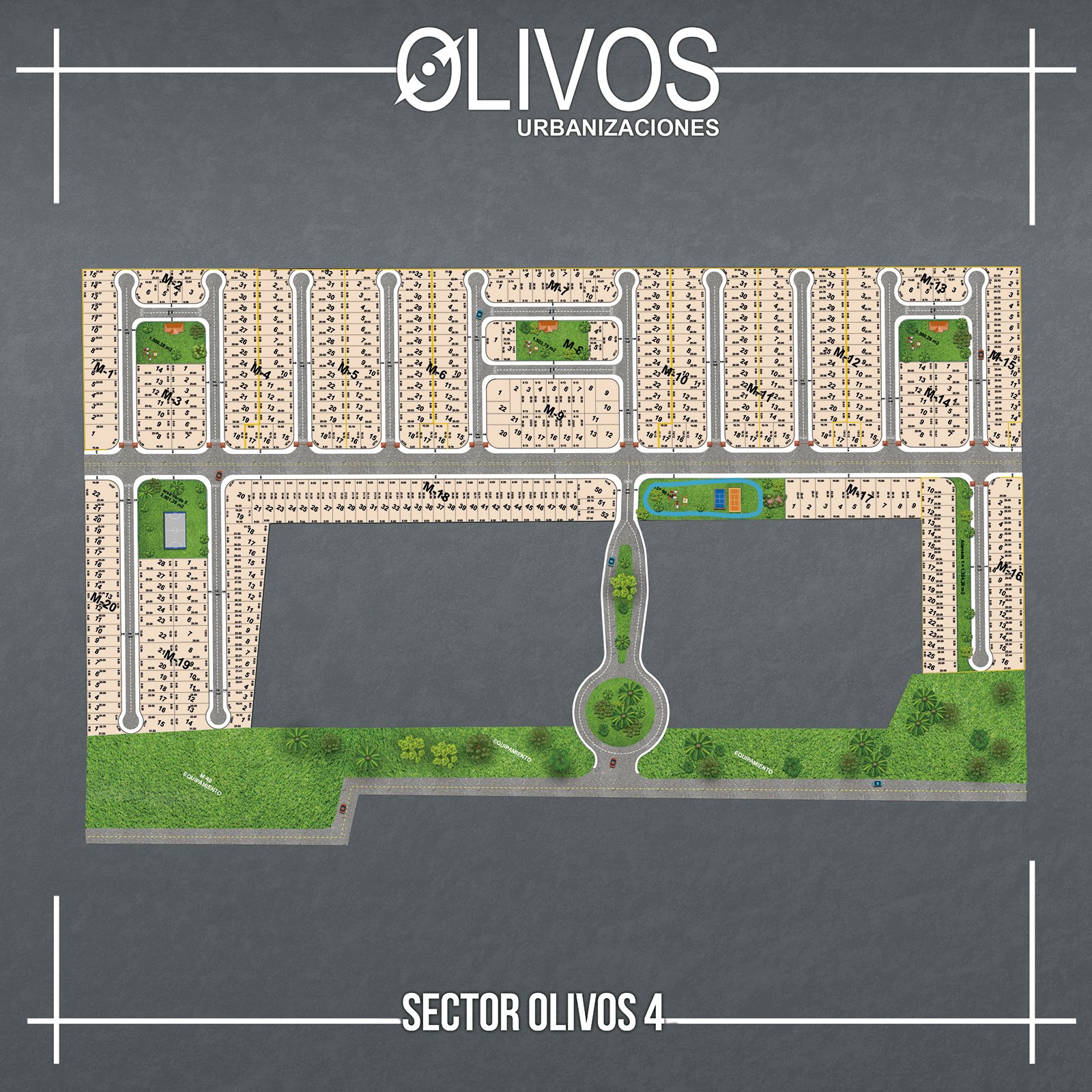 Sector olivos 4 - Elije tu terreno de inversión en nuestros proyectos de urbanización