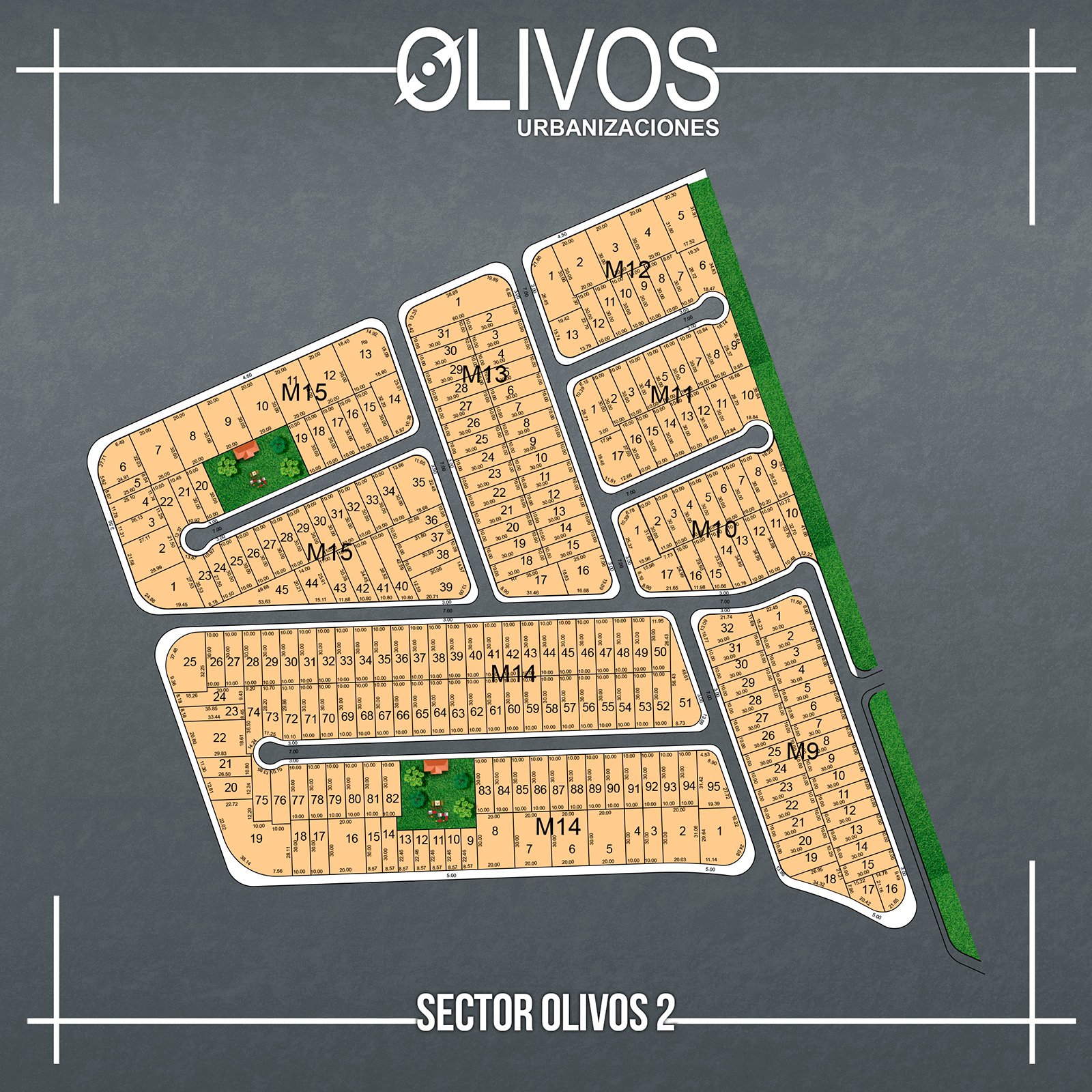 Sector olivos 2 - Elije tu terreno de inversión en nuestros proyectos de urbanización