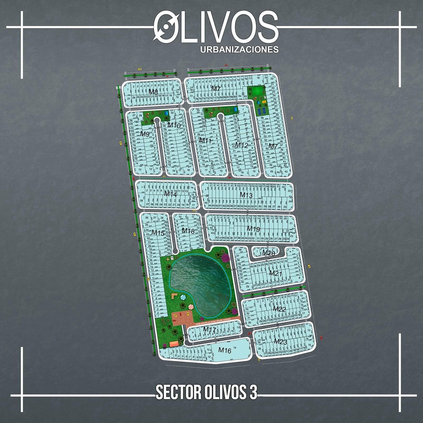 Sector olivos 3 - Elije tu terreno de inversión en nuestros proyectos de urbanización
